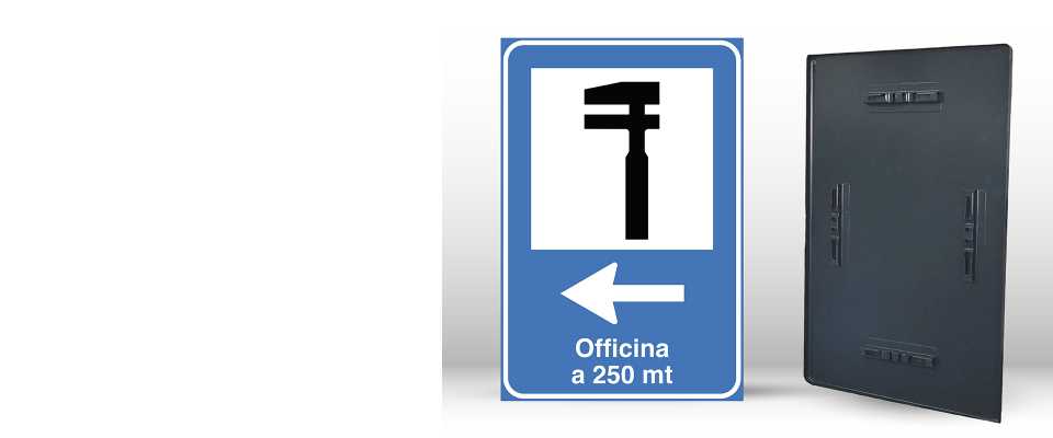 Cartello Segnaletico per OFFICINA 60x90 cm online