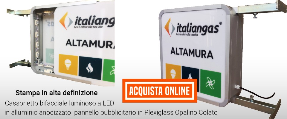 Insegna luminosa personalizzata – ingrana