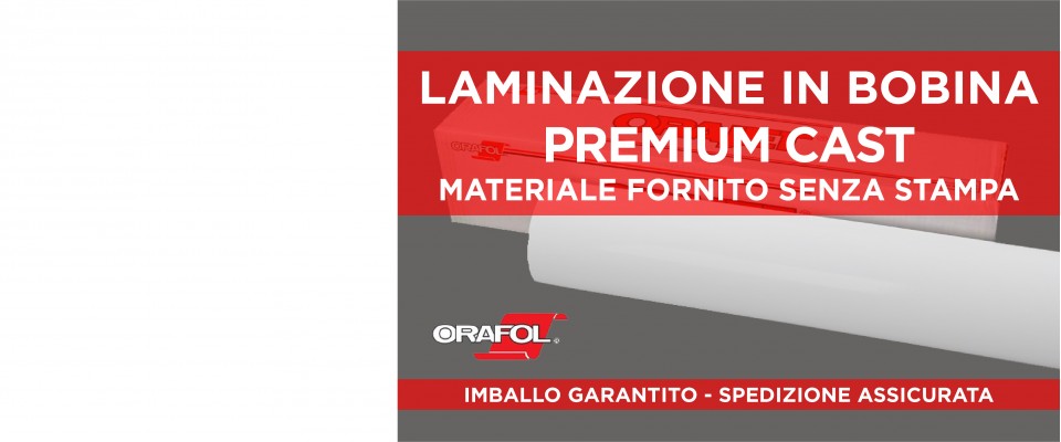 LAMINAZIONE CAST ORAFOL ONLINE