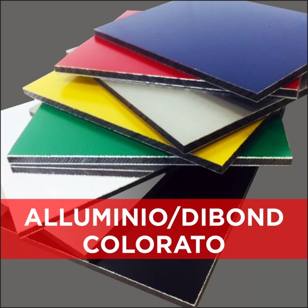 Lastre Alluminio Composito/Dibond Colorato