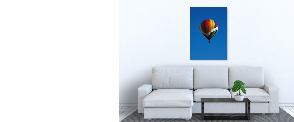 Quadro Hot air balloon