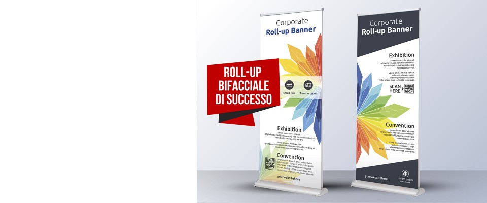 Roll-Up Deluxe-bi personalizzato