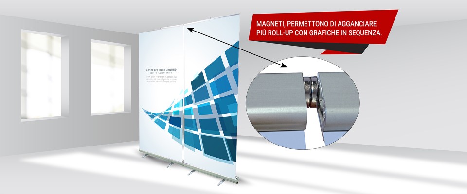 Roll-Up Magnetic personalizzato
