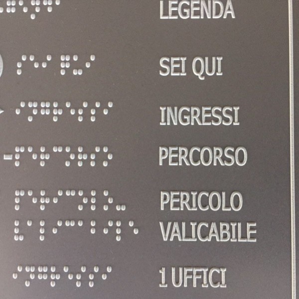 Stampa Braille