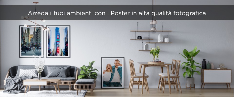 Stampa Poster online personalizzato