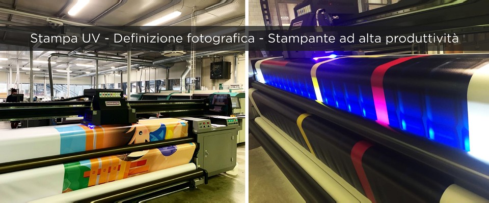 Striscione 450 gr - stampa uv