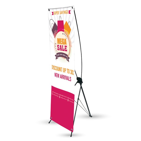 X Banner espositore x banner espositore xbanner expobanner x frame banner x banner stand