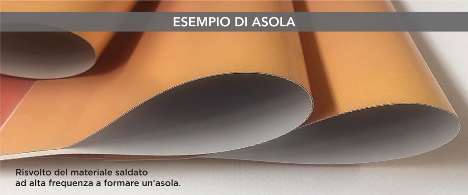 Esempio di asola