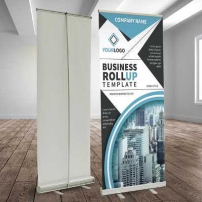 Roll Up WASP 80x200 Cm - Supporto In Alluminio Anodizzato, Senza Stampa, Con Custodia - Foto 6