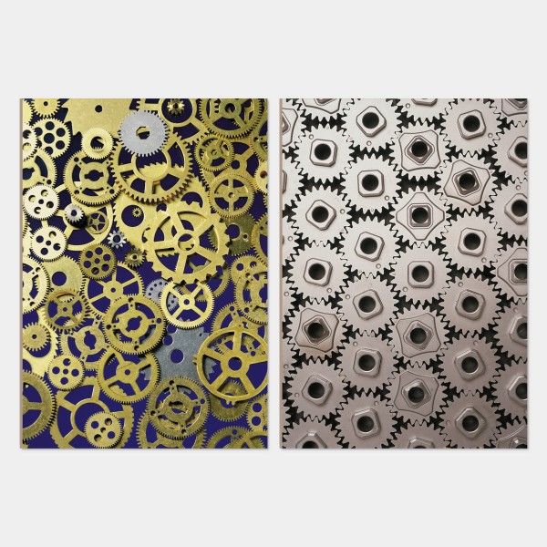 Stampa Quadro Gears