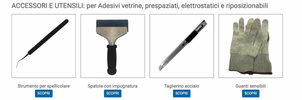 accessori insegne pubblicitarie