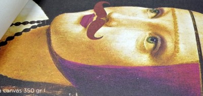 Tela canvas: il tessuto ideale per riproduzioni artistiche, fondali e murali